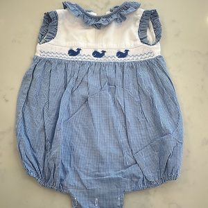 Anavini smocked girls bubble 2